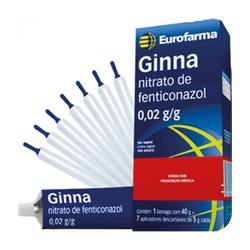 Ginna Creme Vaginal 40g 7 Aplicadores