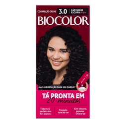 Tintura Biocolor Mini Kit 3.0 Castanho Escuro Chique