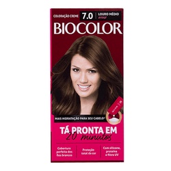 Tintura Biocolor Mini Kit 7.0 Louro MÉdio Arraso