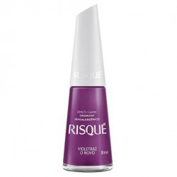 Esmalte Risque Coloridos Violetraz O Novo 8ml