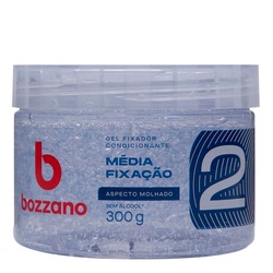 Gel Fixador Bozzano Incolor Brilho Molhado 300g