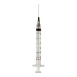 Seringa Bd Solomed 3 Ml Com Agulha ? Embalagem 25 X 7. Seringa Descartável De Uso único_#44; Estéril_#44; Indicada Para