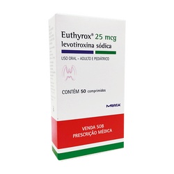 Euthyrox 25mcg 50cpr