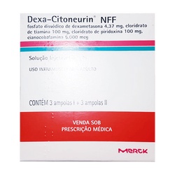 Dexa Citoneurin Nff Inj 3ampolas 3ml