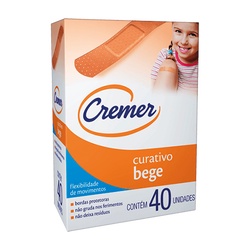 Curativo Cremer Care Bege 40un