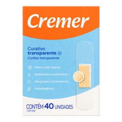 Curativo Cremer Care Transparente 40un