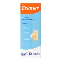 Curativo Cremer Care Transparente 10un