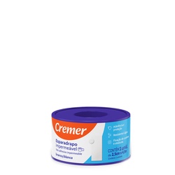 Esparadrapo Cremer ImpermeÁvel Branco 2,5cm X 4,5mt