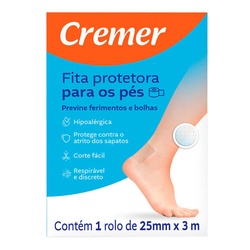 Fita Protetora Para PÉs Cremer 25x3m