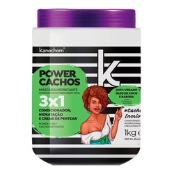 Creme De Tratamento Kanechom 3 Em 1 Power Cachos 1kg