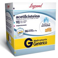 Acetilcisteina 600mg 16env 5g Gen.legrand
