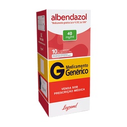 Albendazol 40mg/ml Susp Oral 10ml Gen.legrand