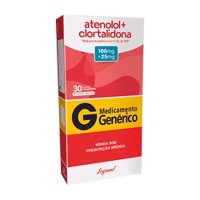 Atenolol + Clortalidona 100mg + 25mg 30cpr Gen.legrand