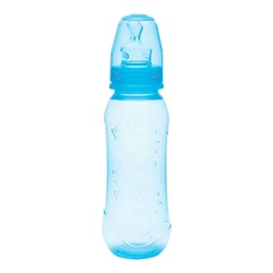 Mamadeira Kuka Aquarela OrtodÔntica N2 Azul 250ml Ref.1466