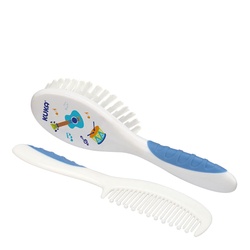 Conjunto Kuka Para Cabelo Soft Azul Ref7257