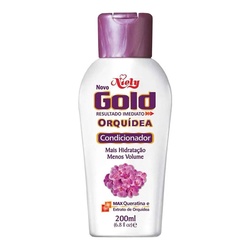Condicionador Niely Gold Liso Prolongado 200ml