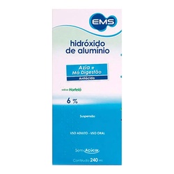 Hidroxido De Aluminio 240ml Gen.ems
