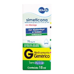 Simeticona 75mg/ml Gotas 15ml Gen.ems
