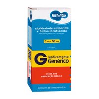 Amilorida + Hct 5mg + 50mg 30cpr Gen.ems