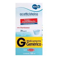 Acetilcisteina 20mg/ml Xpe Ped 120ml Gen.ems