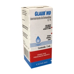 Glaub Md 0,1% Sol Oft 5ml