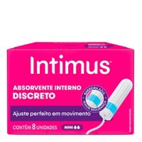 Absorvente Interno Intimus Mini 8un