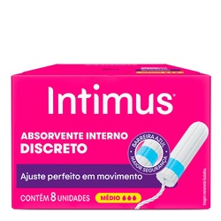 Absorvente Interno Intimus MÉdio 8un
