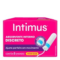 Absorvente Interno Intimus MÉdio 8un