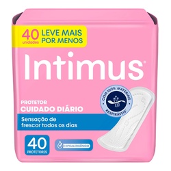 Absorvente Intimus Days Leve40 Pague30un Sem Perfume Sem Aba