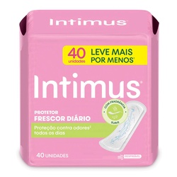 Absorvente Intimus Days Leve40 Pague35un Com Perfume Sem Aba