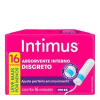 Absorvente Interno Intimus Mini 16un