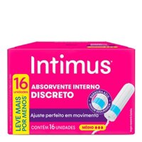 Absorvente Interno Intimus MÉdio 16un