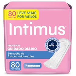 Absorvente Intimus Days Leve80 Pague60un Sem Perfume Sem Aba