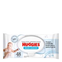 LenÇo Umedecido Huggies Puro E Natural 48un
