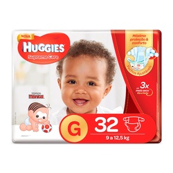 Fralda Huggies Supreme Care Mega G 32un