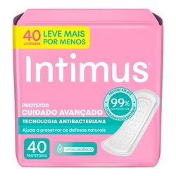Absorvente Intimus Protetor DiÁrio Antibacteriano 40un