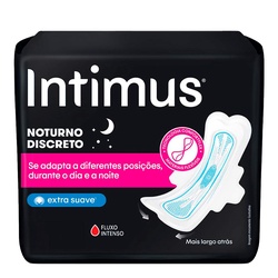 Absorvente Intimus Ultrafino Dia E Noite 14un