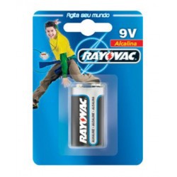 Bateria Rayovac Alcalina 9v