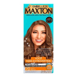 Tintura Maxton Pratica 7.0 Louro Natural