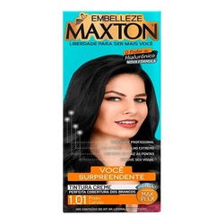 Tintura Maxton Pratica 1.01 Preto CarvÃo