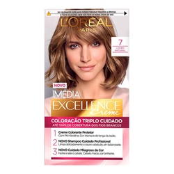 Tintura Loreal Imedia 7 Louro Natural