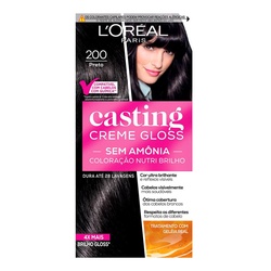 Tintura Loreal Casting Creme Gloss 200 Preto