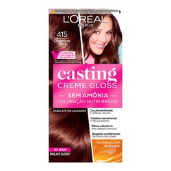 Tintura Loreal Casting Creme Gloss 415 Chocolate Glace