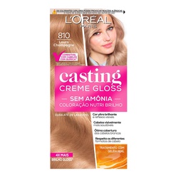 Tintura Loreal Casting Creme Gloss 810 Louro PÉrola