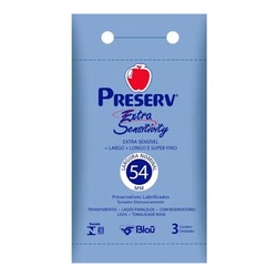 Preservativo Preserv Extra Sensitivity 3un