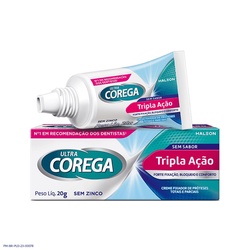 Corega Ultra Creme 19g Sem Sabor