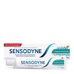 Creme Dental Sensodyne Limpeza Profunda 90g