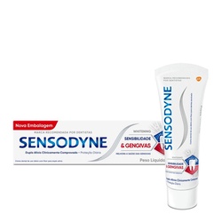 Creme Dental Sensodyne Sensibilidade E Gengivas Whitening 100g