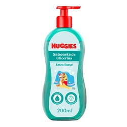 Sabonete LÍquido Huggies Extra Suave 200ml