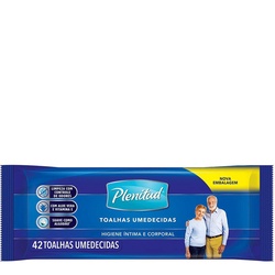 Toalha Umedecida Plenitud 42un